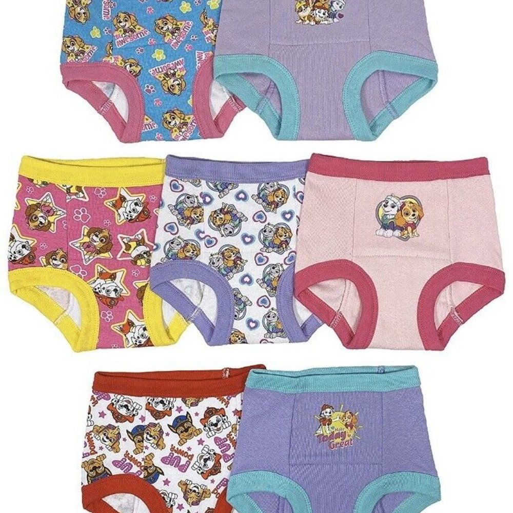Toddler Girls' 3T Paw Patrol Training Pants 7pack